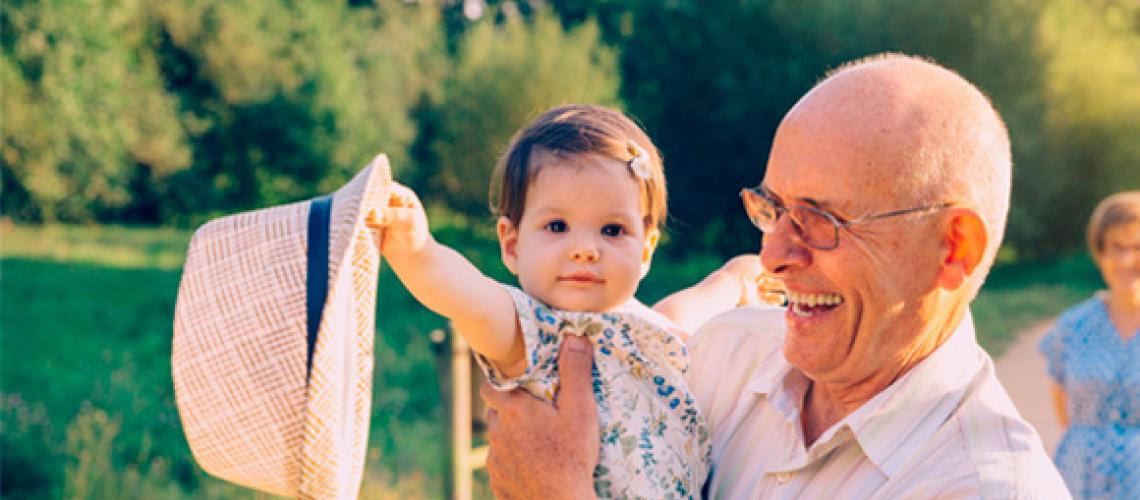 Laços entre avós e netos são importantes